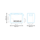 Compresseur de glacière MCCHD-60 DC