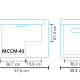 Compresseur de glacière MCCM-45 AC/DC