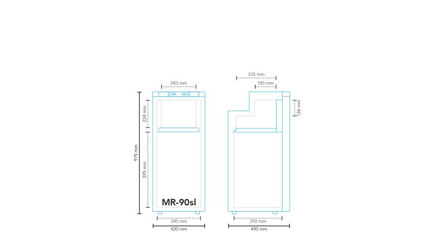 Réfrigérateur à compression MR-90sl