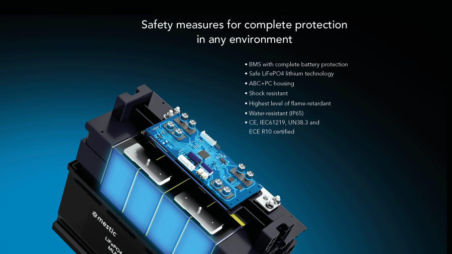Batterie au lithium MLBS-150 LN5 smart
