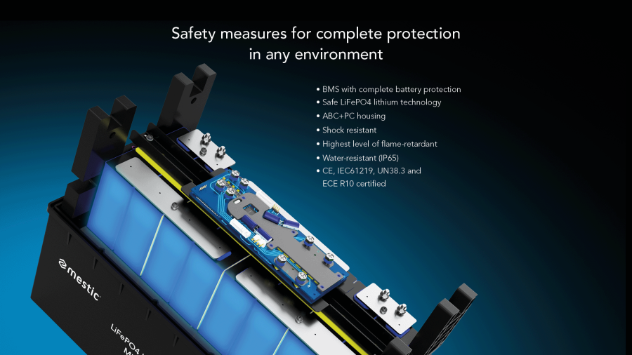 Batterie au lithium MLBS-200 smart