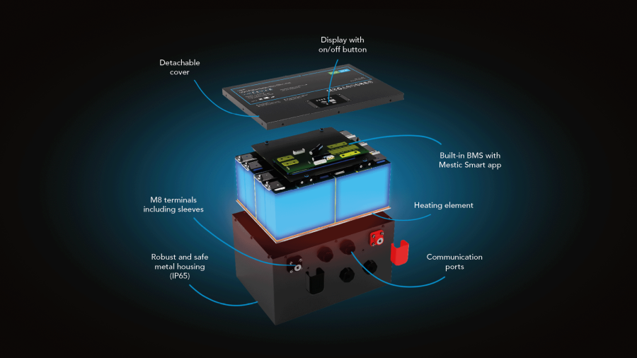 Batterie au lithium MLBS-200mc smart
