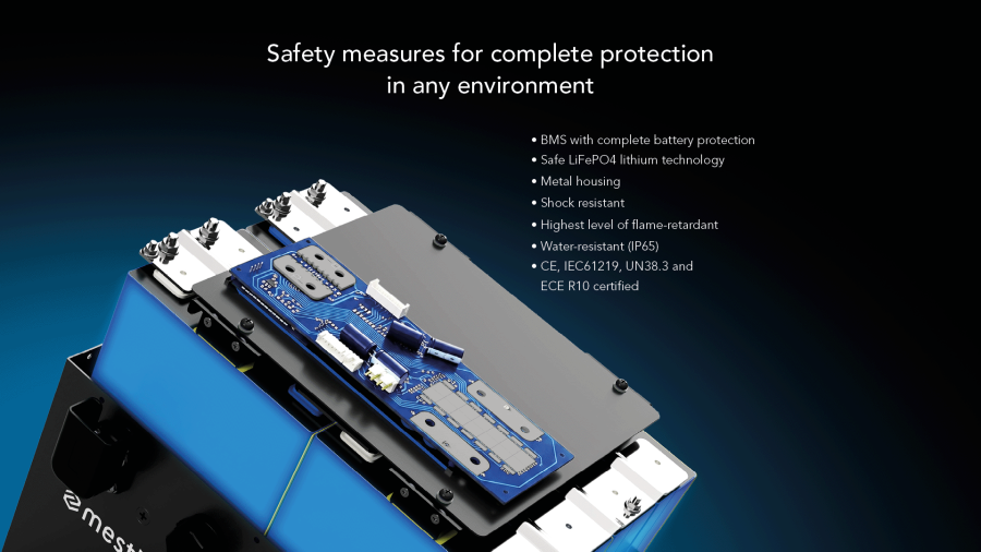 Batterie au lithium MLBS-200mc smart