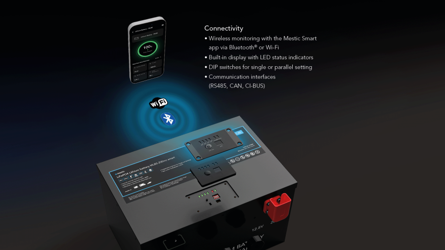 Batterie au lithium MLBS-200mc smart