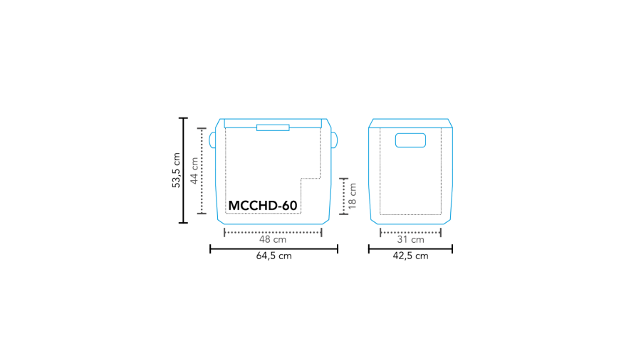 Compresseur de glacière MCCHD-60 DC
