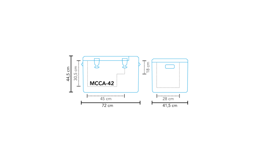 Compresseur de glacière MCCA-42 DC