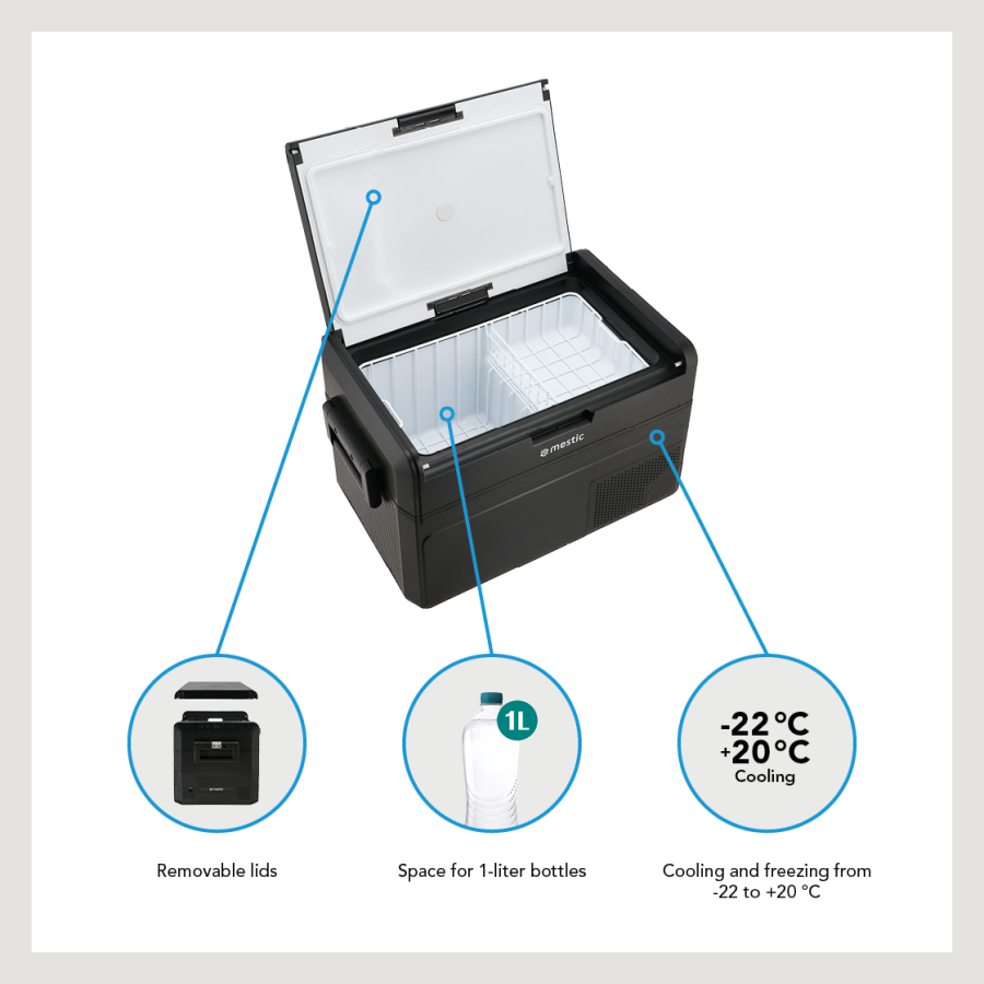 Compresseur de glacière MCCM-35 AC/DC