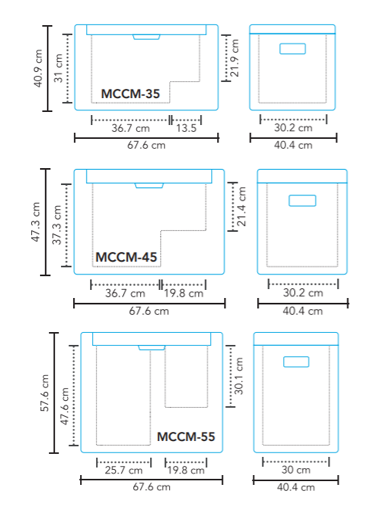 Compresseur de glacière MCCM-35 AC/DC